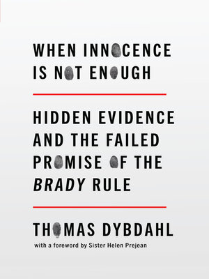 cover image of When Innocence Is Not Enough